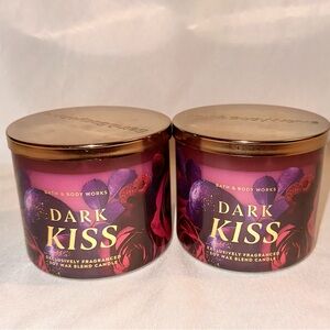 Bath & Body Works Dark Kiss 3-Wick Candles